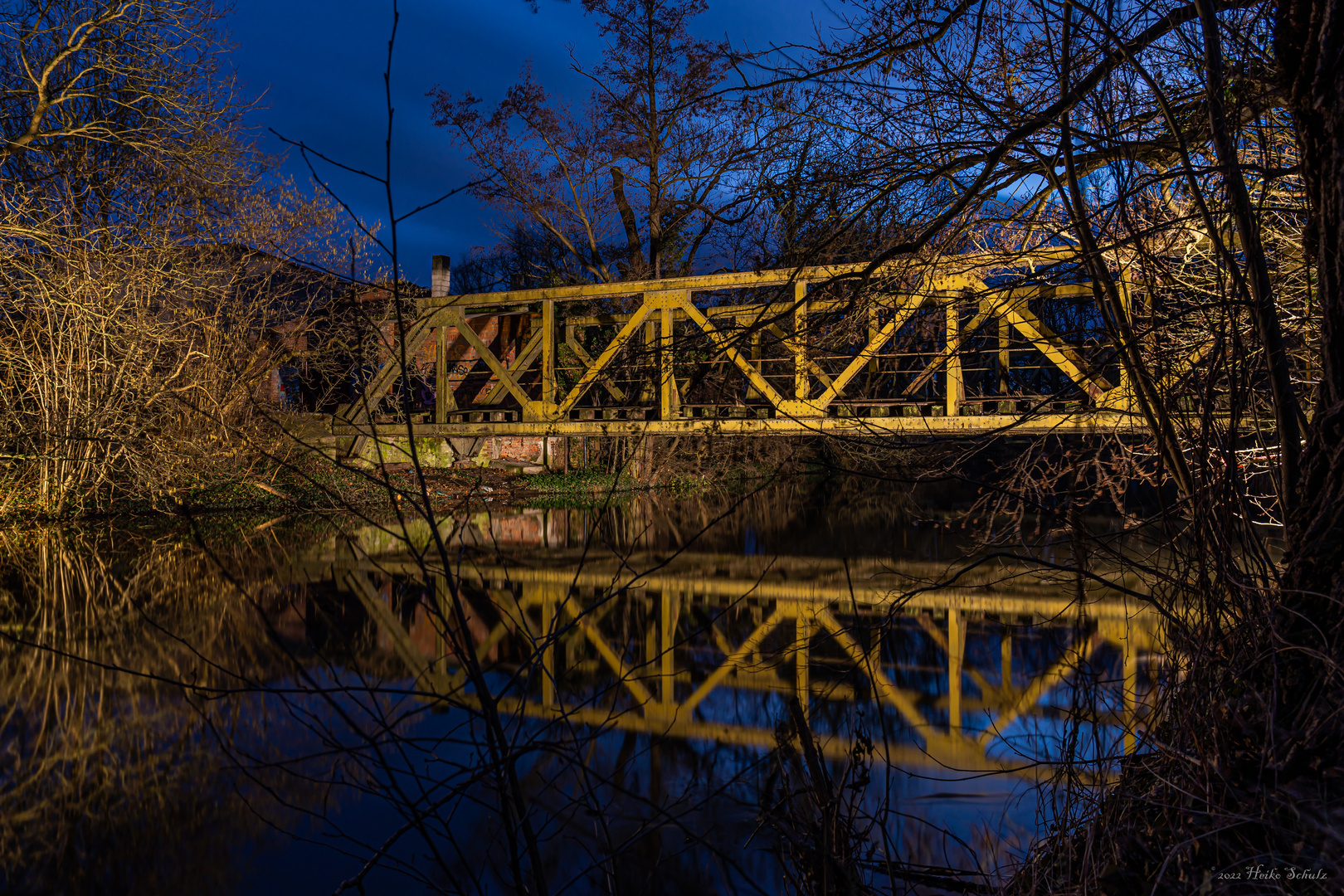 Eisenbahnbrücke Gröningen