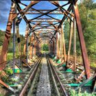 Eisenbahnbrücke im Chemnitztal