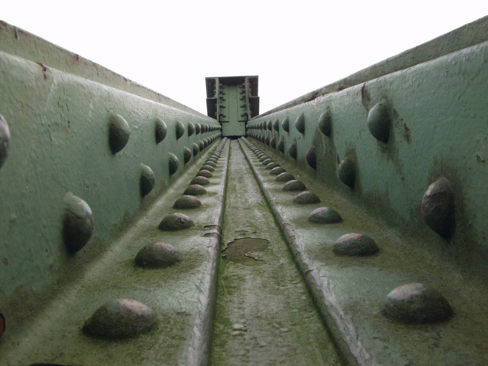 Eisenbahnbrücke im Detail