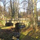 Eisenbahnbrücke im Stadtpark Donauwörth