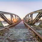 Eisenbahnbrücke im Teufelsmoor