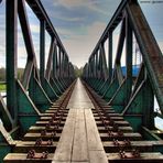 Eisenbahnbrücke in Bochum Dahlhausen über die Ruhr