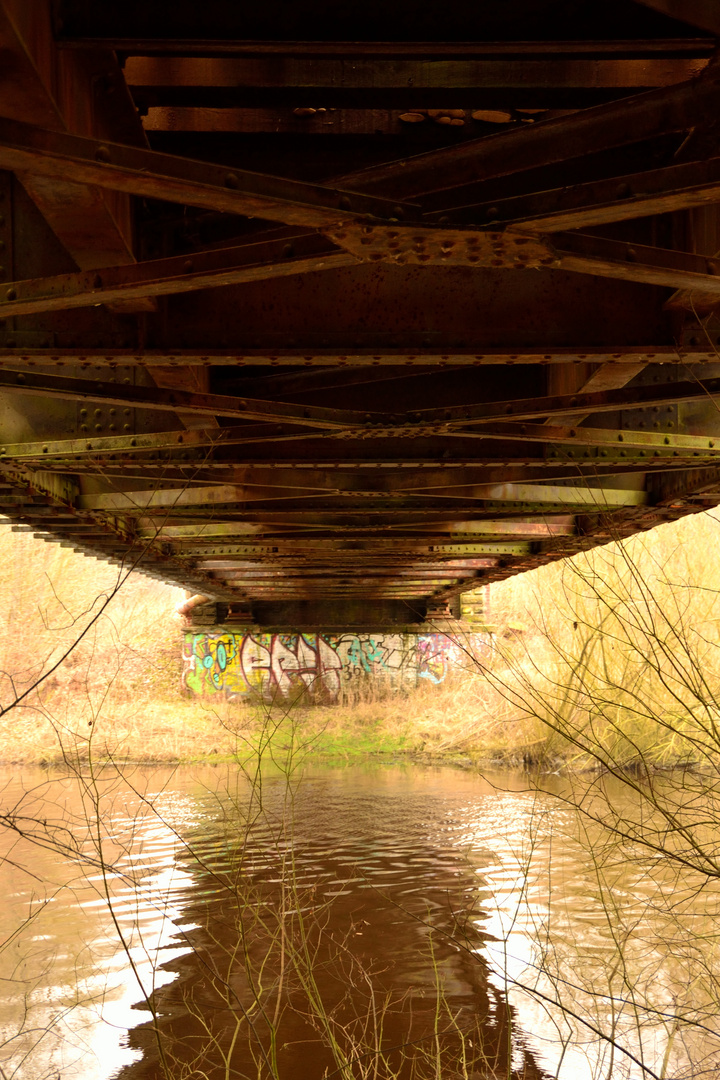 Eisenbahnbrücke in Bremervörde