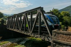 Eisenbahnbrücke in Dicomano