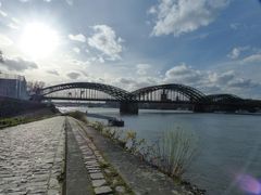 Eisenbahnbrücke in Köln