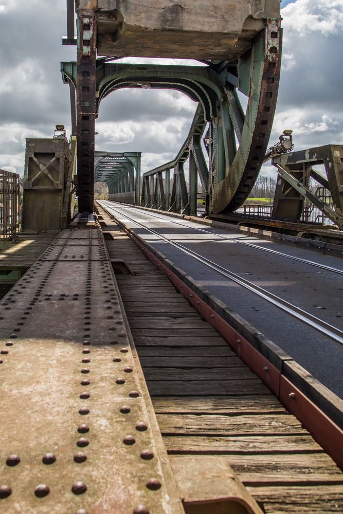 Eisenbahnbrücke in Lindaunis