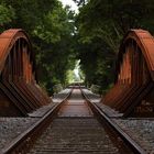 Eisenbahnbrücke in Norddeutschland