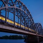 Eisenbahnbrücke in Riga