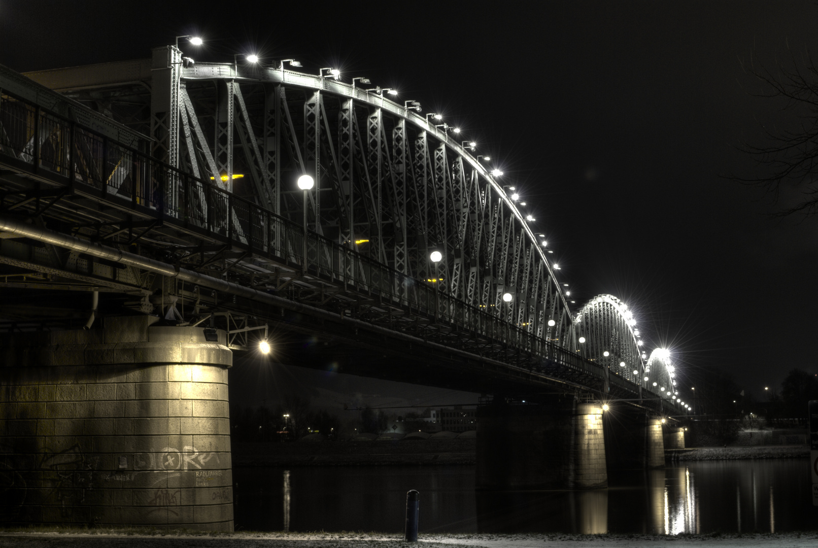 Eisenbahnbrücke Linz