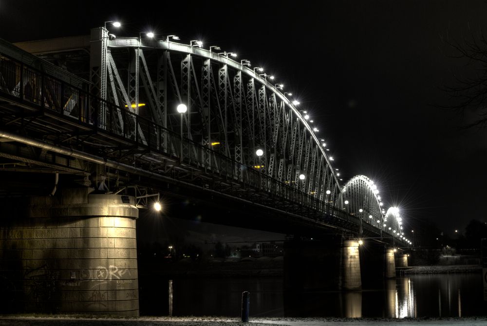 Eisenbahnbrücke Linz