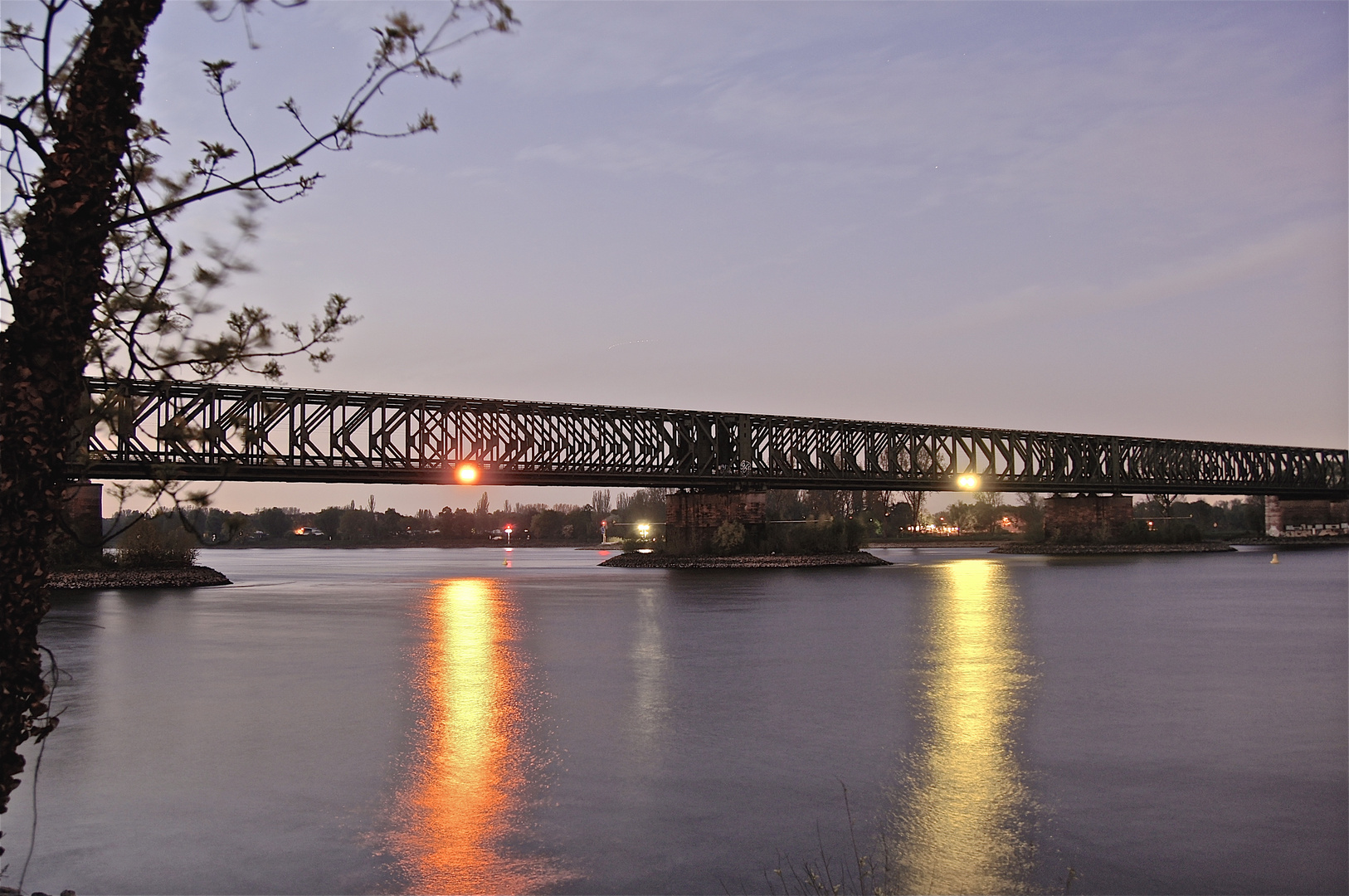 Eisenbahnbrücke Mainz