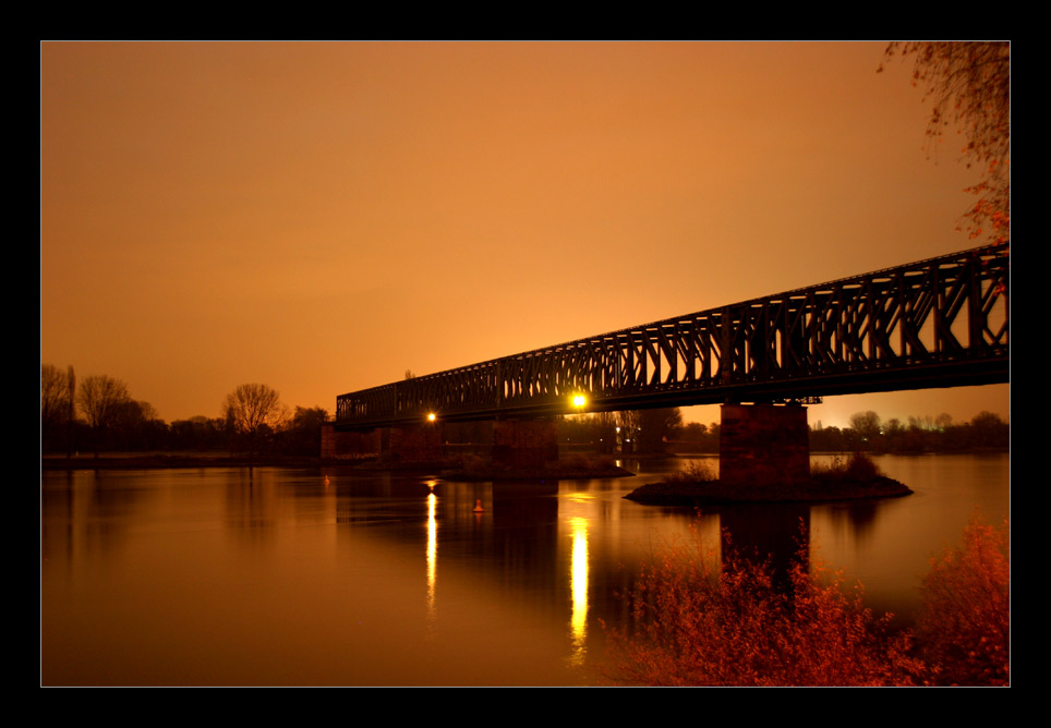 Eisenbahnbrücke Mainz