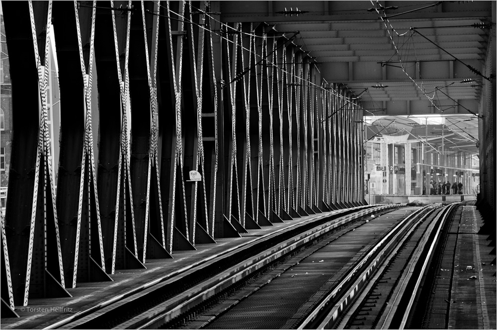 Eisenbahnbrücke    Mannheim - Ludwigshafen