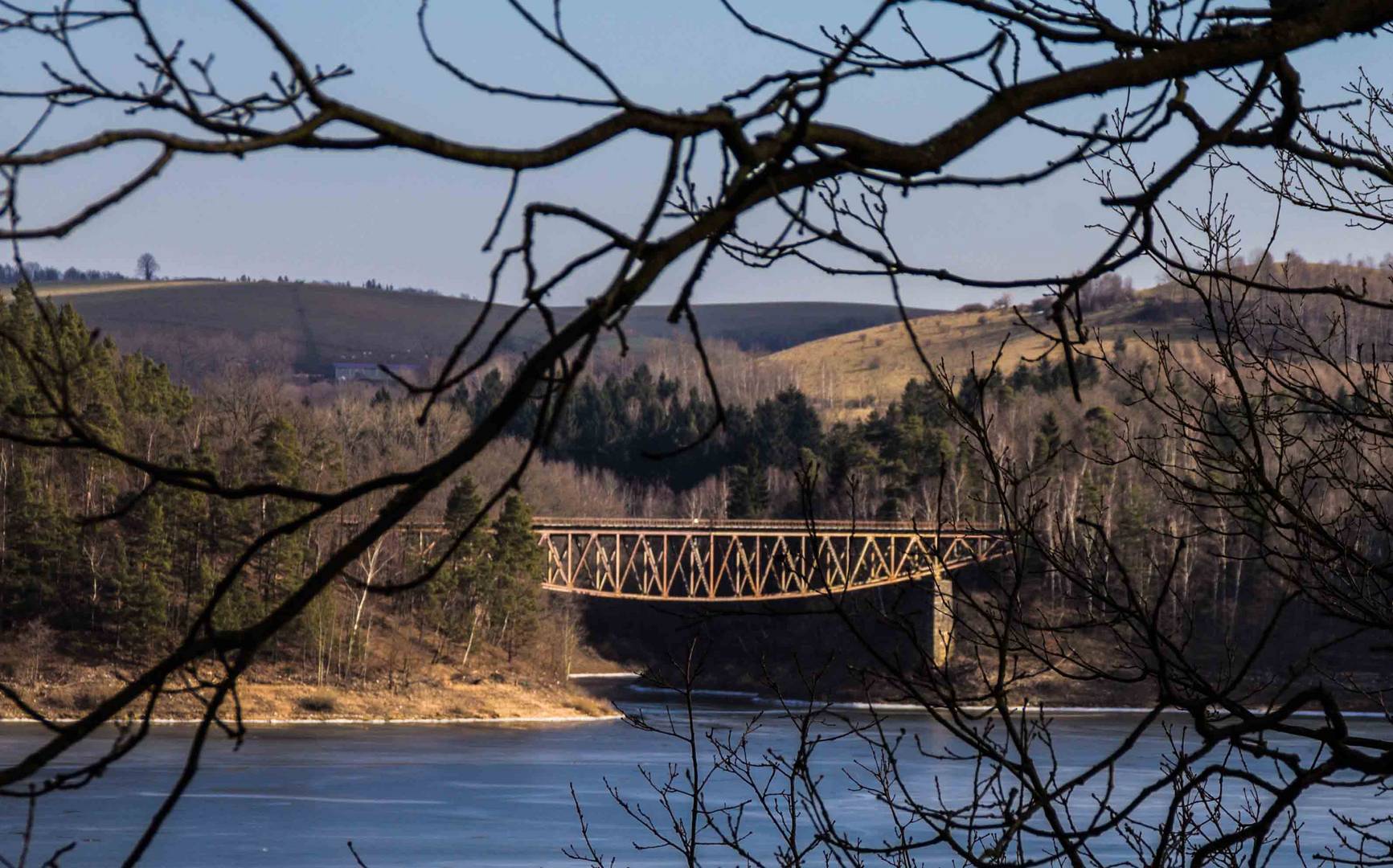 Eisenbahnbrücke über den Bober