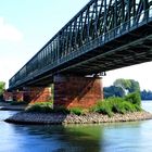 Eisenbahnbrücke über den Rhein - Mainz