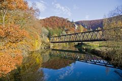 Eisenbahnbrücke über die Donau