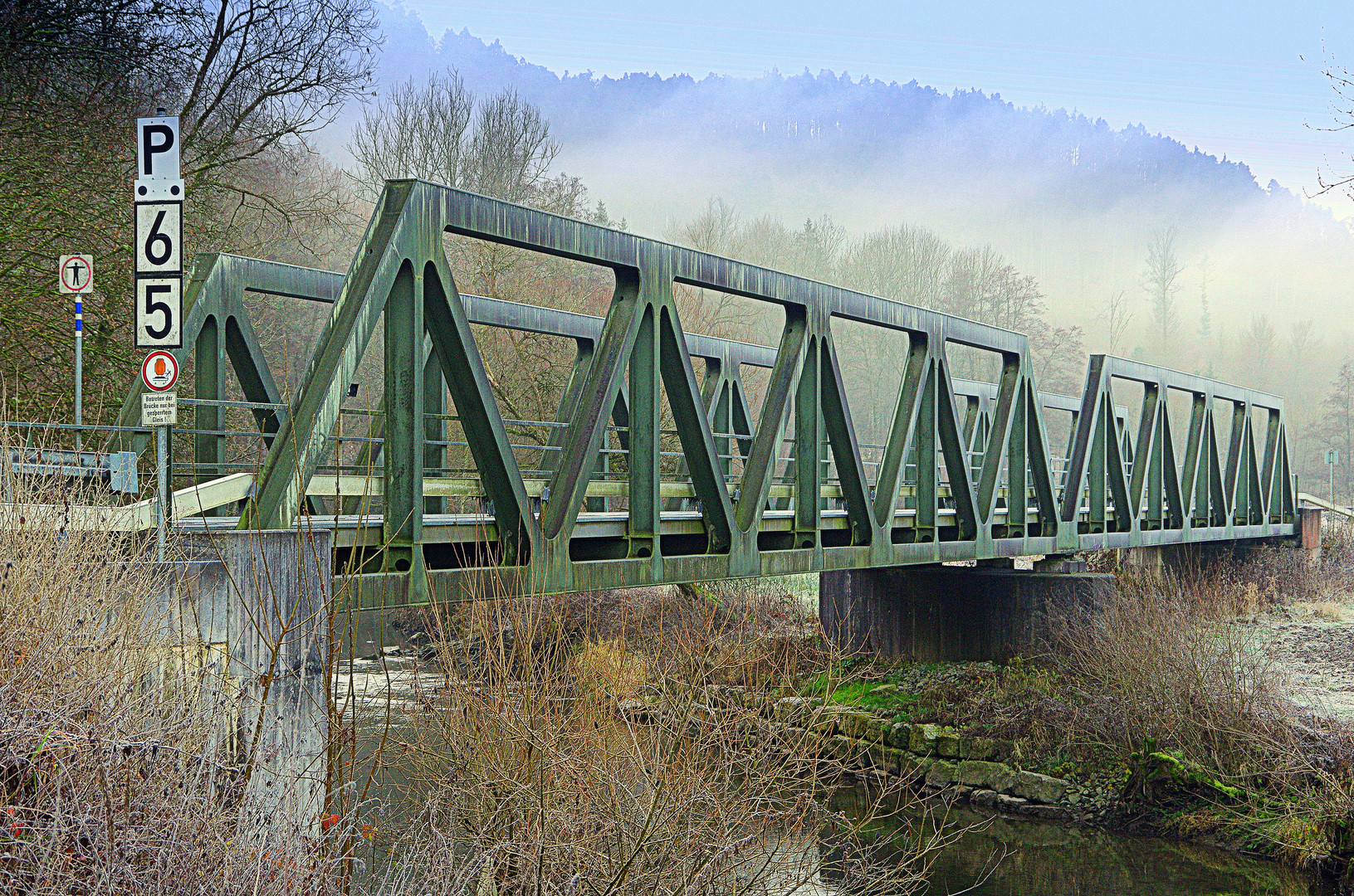 eisenbahnbrücke über die eyach