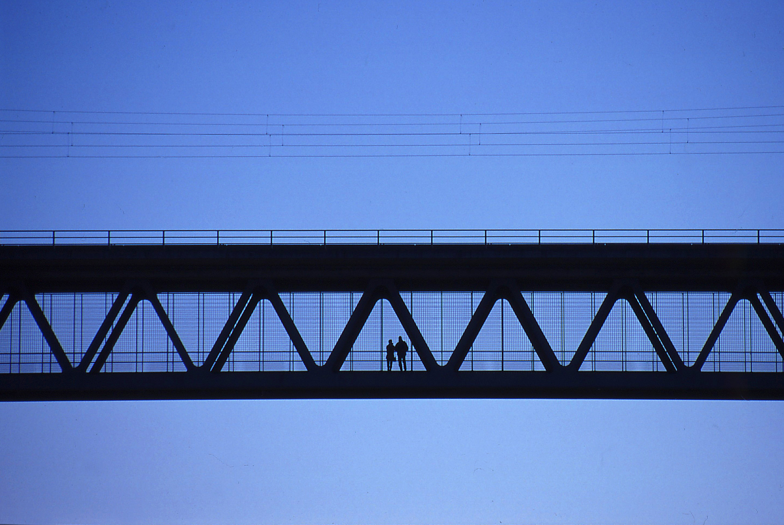 Eisenbahnbrücke über die Isar