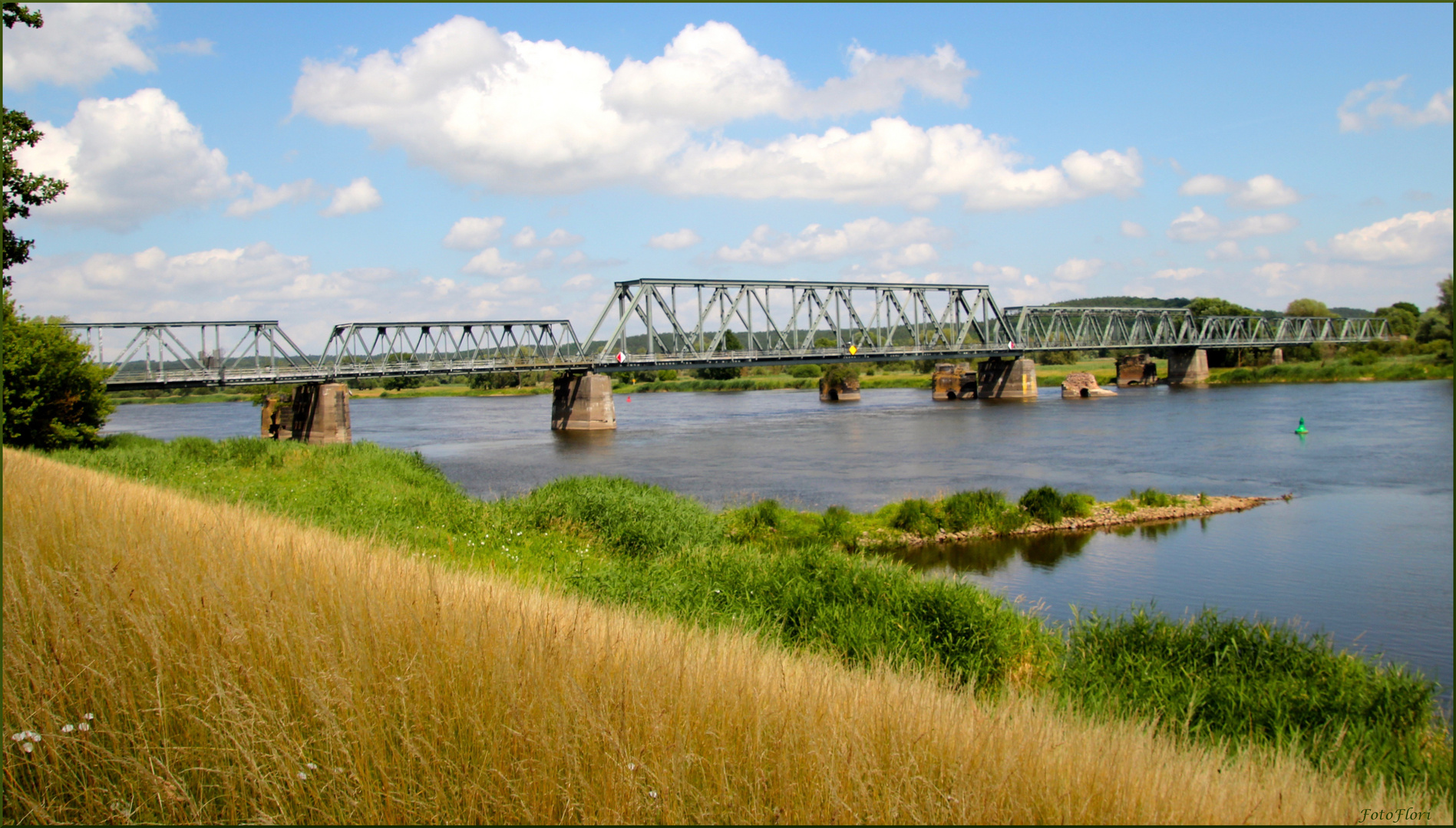 Eisenbahnbrücke über die Ober