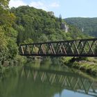 Eisenbahnbrücke über die obere Donau