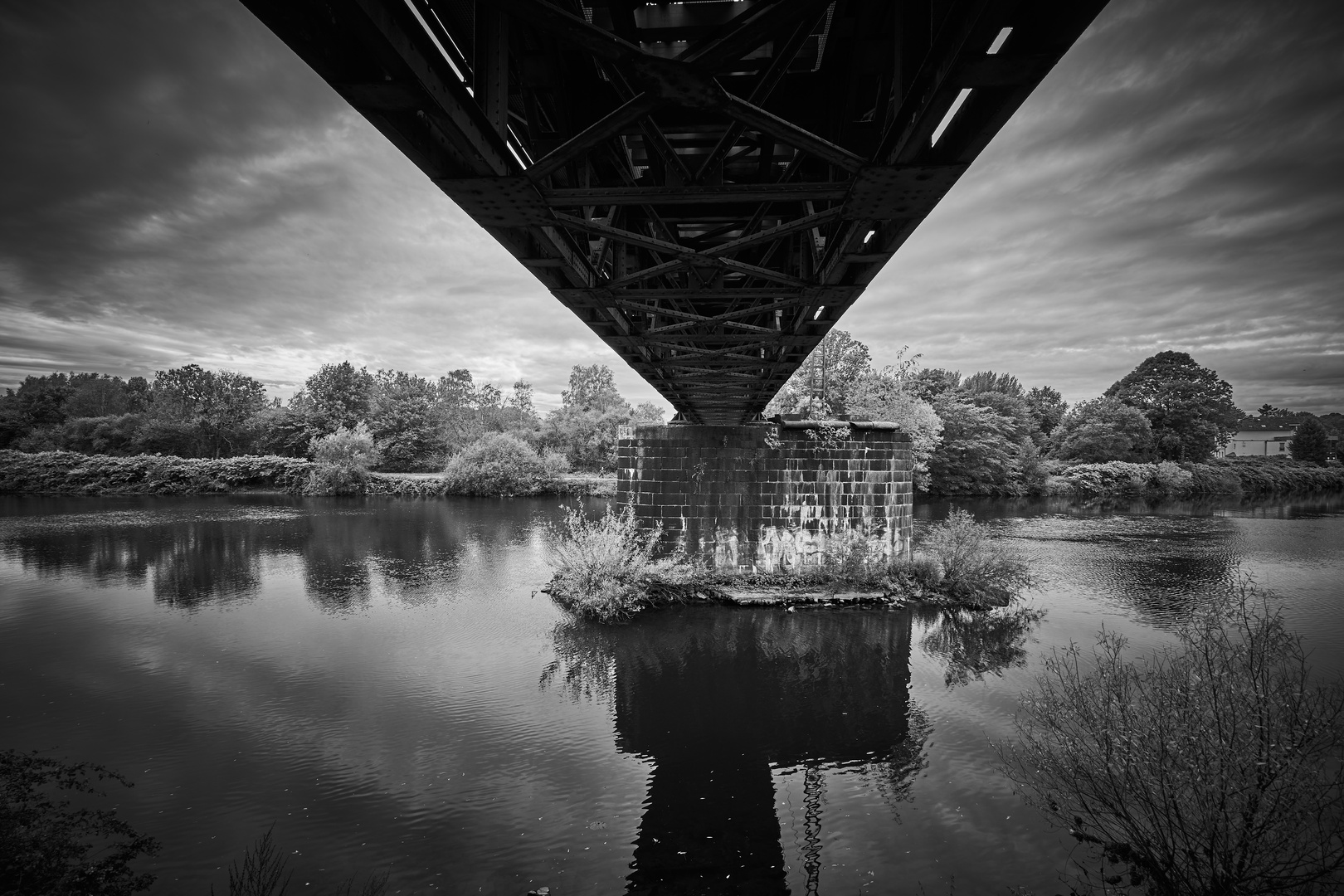 Eisenbahnbrücke über die Ruhr