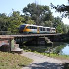 Eisenbahnbrücke über die Spree bei Cottbus