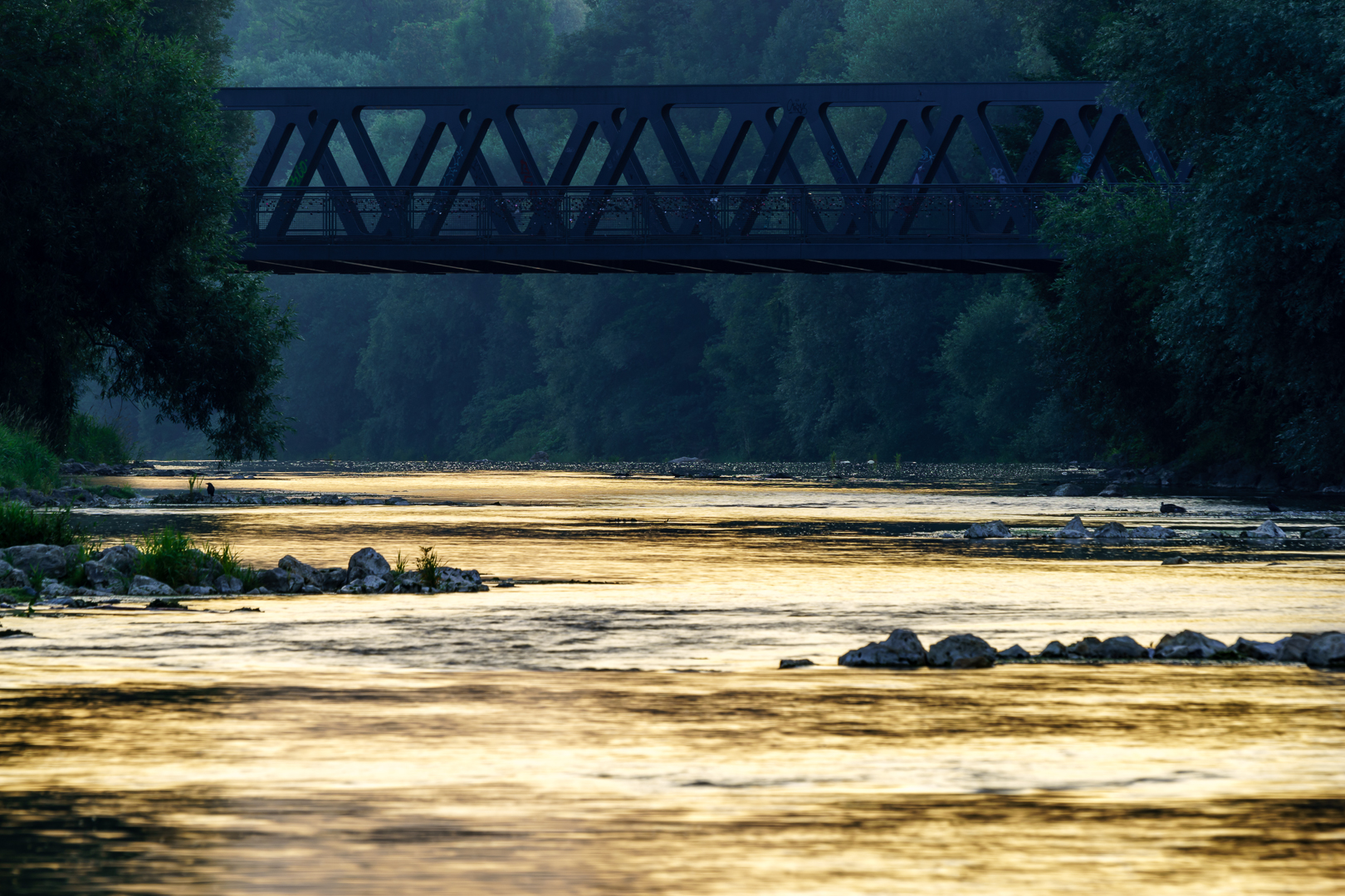 Eisenbahnbrücke über die Wertach