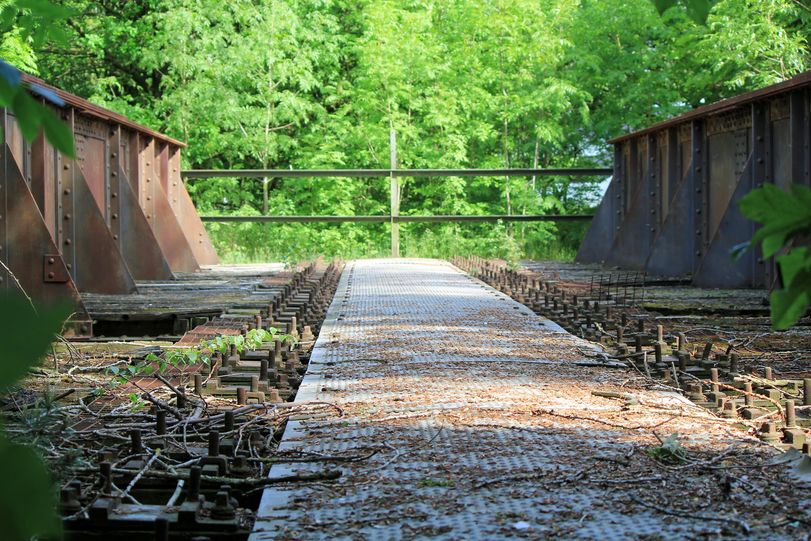 Eisenbahnbrücke-wo sind die Schienen...