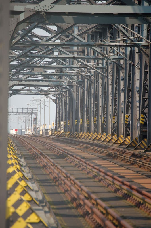 Eisenbahnbrücke zwischen Rendsburg und Osterrrönfeld