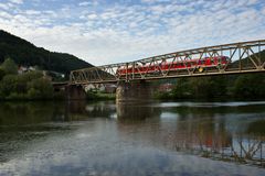 Eisenbahnbrücke zwischen Wertheim und Haßloch