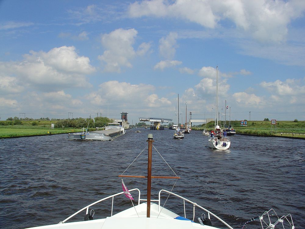 Eisenbahndrehbrücke Grou (Niederlande)