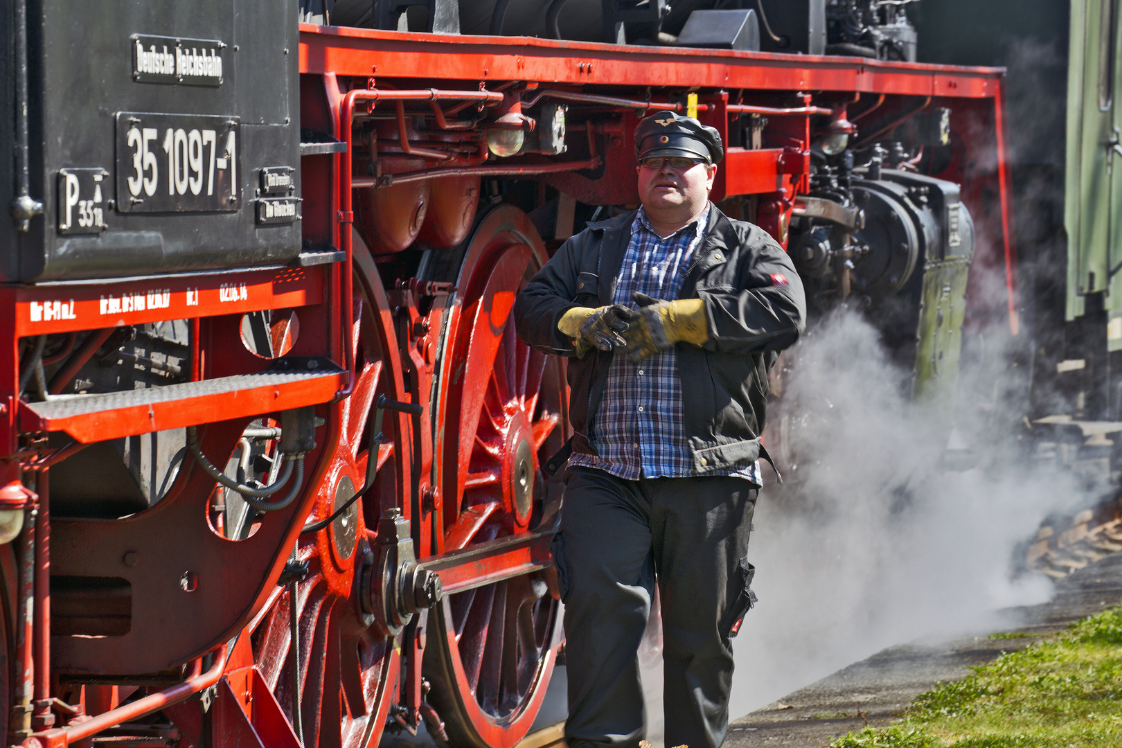 Eisenbahner Foto &amp; Bild | historische eisenbahnen, museale bahnen ...