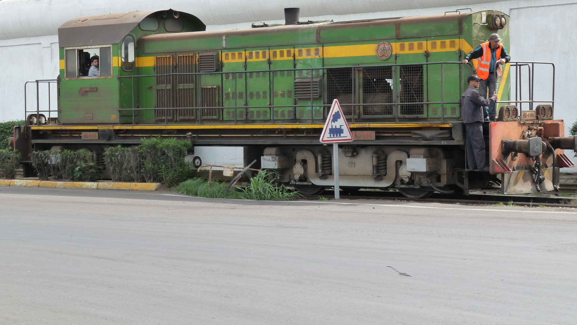 Eisenbahner in Casablanca