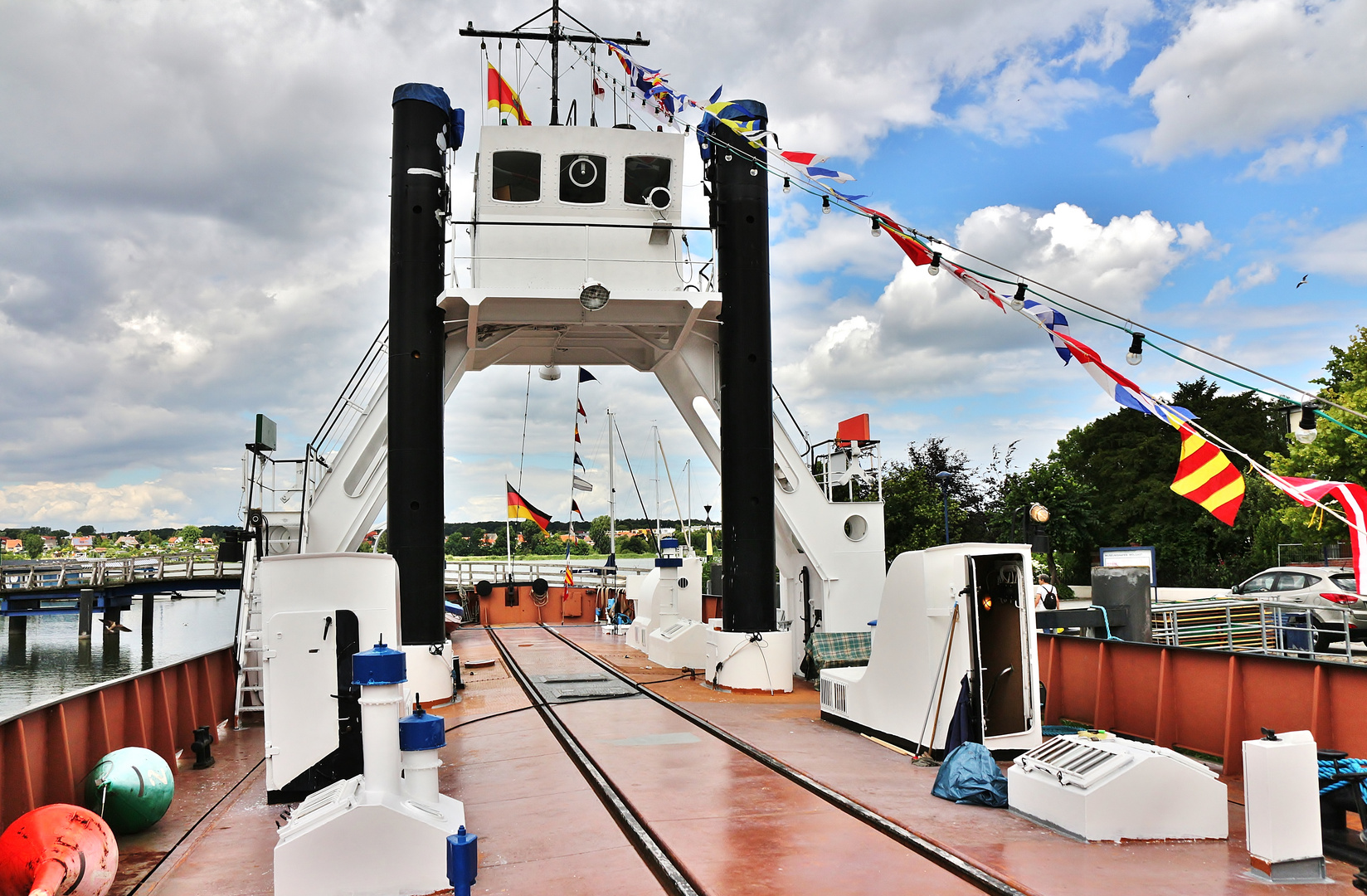 Eisenbahnfährschiff Stralsund , 2.Teil