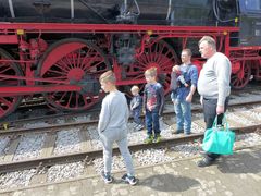 Eisenbahnfans in allen Größen