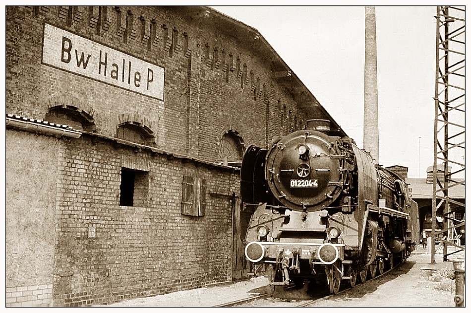 Eisenbahnfest im Bw Halle 2008