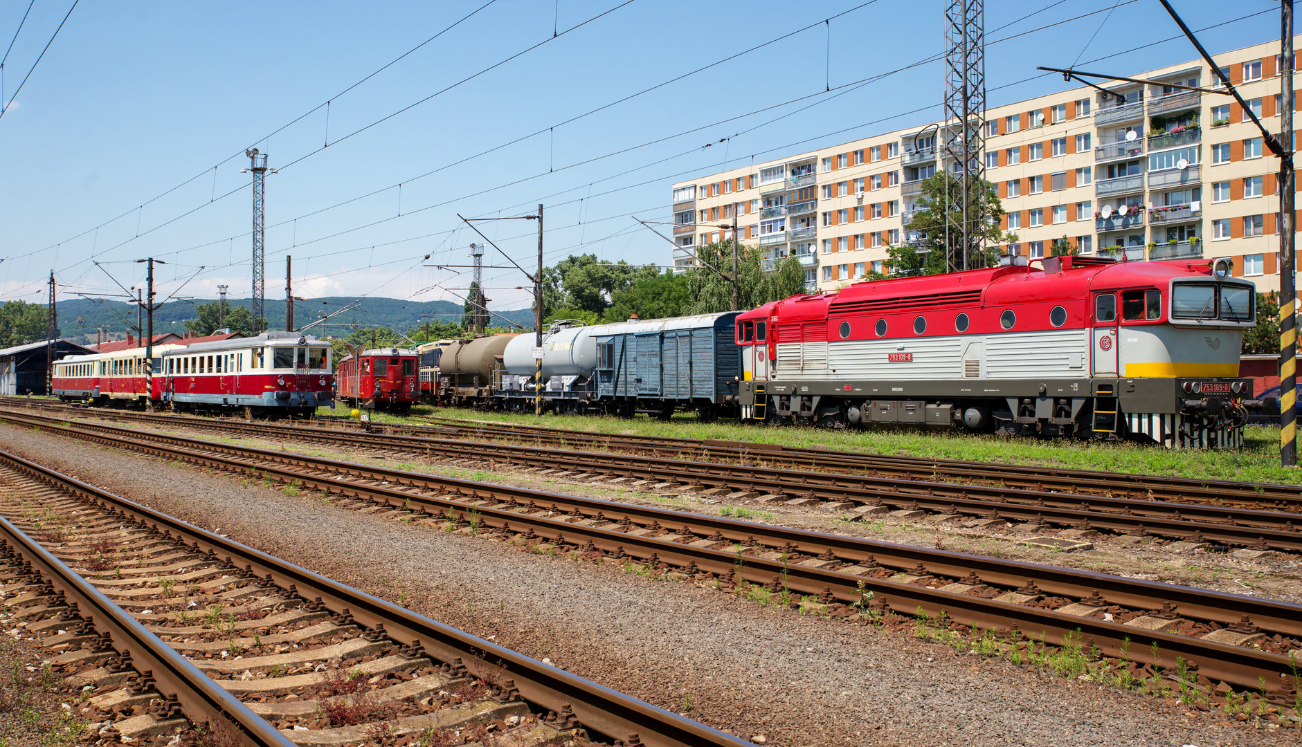 Eisenbahnfest in Bratislava