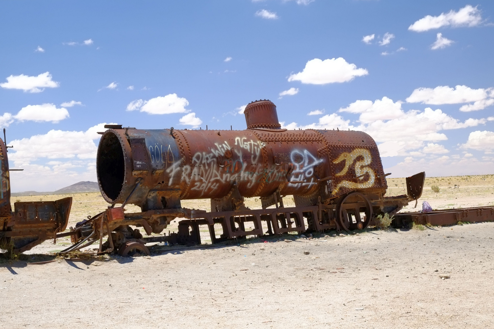 Eisenbahnfriedhof bei Uyuni 6