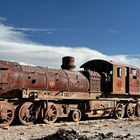 Eisenbahnfriedhof in der Nähe von Uyuni (Bolivien)5