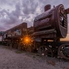 Eisenbahnfriedhof in Uyuni