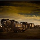 Eisenbahnfriedhof Uyuni (Bolivien)