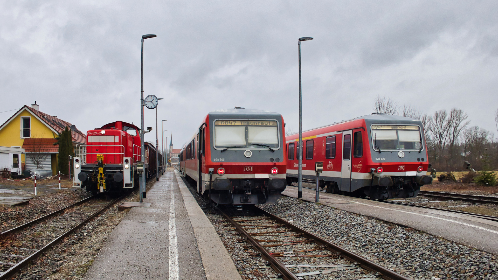 "Eisenbahnknoten" Hörpolding