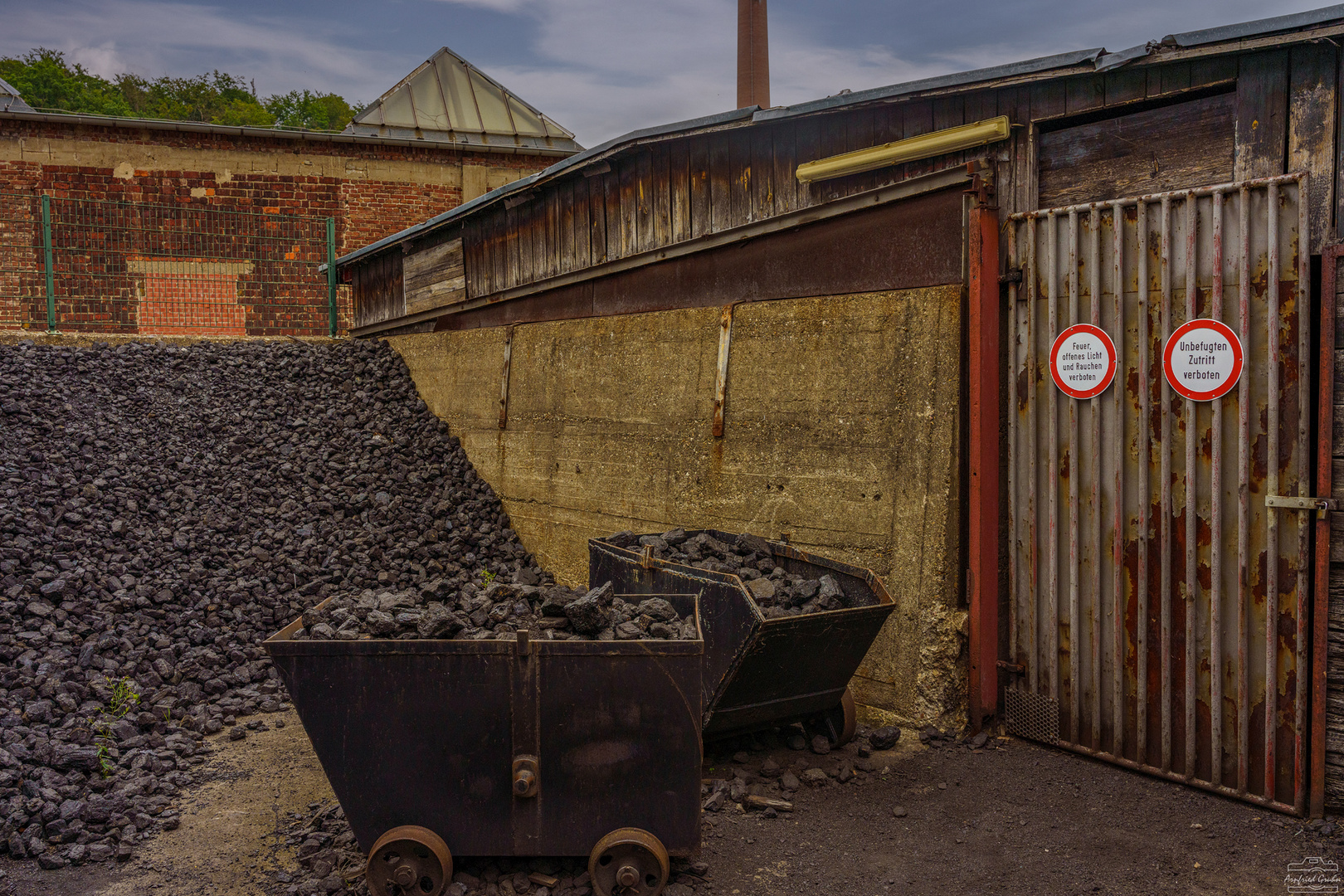 Eisenbahnmuseum Bochum - Kohlebunker - Energie der Zukunft?