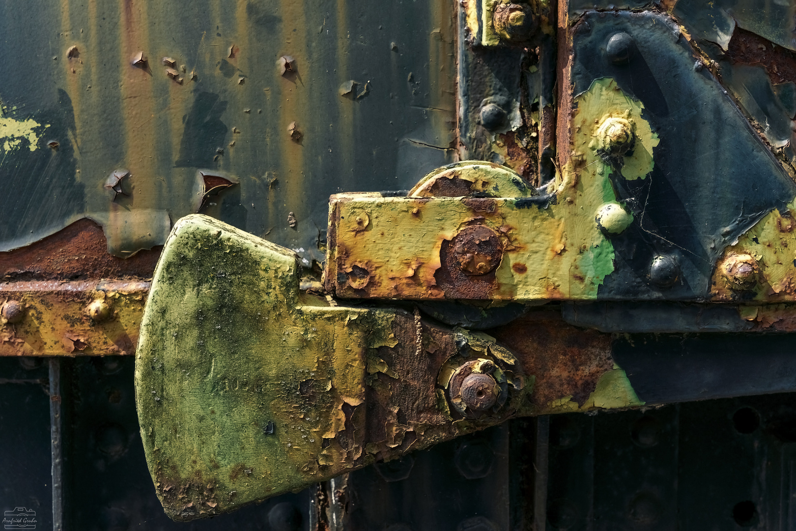 Eisenbahnmuseum Bochum - Verriegelung Waggon