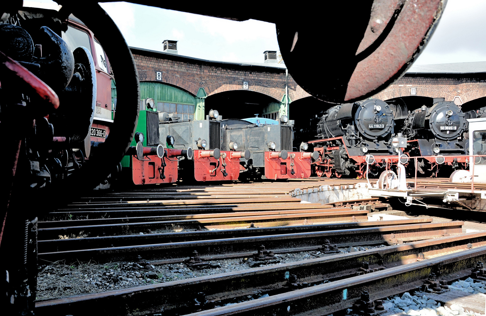 Eisenbahnmuseum Staßfurt 2014