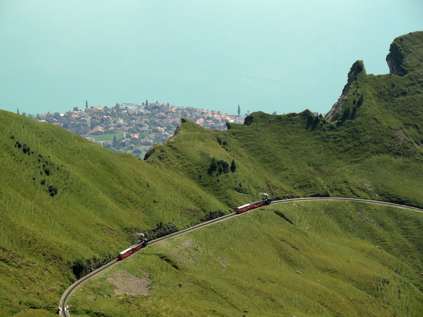 Eisenbahnromantik am Brienzer Rothorn