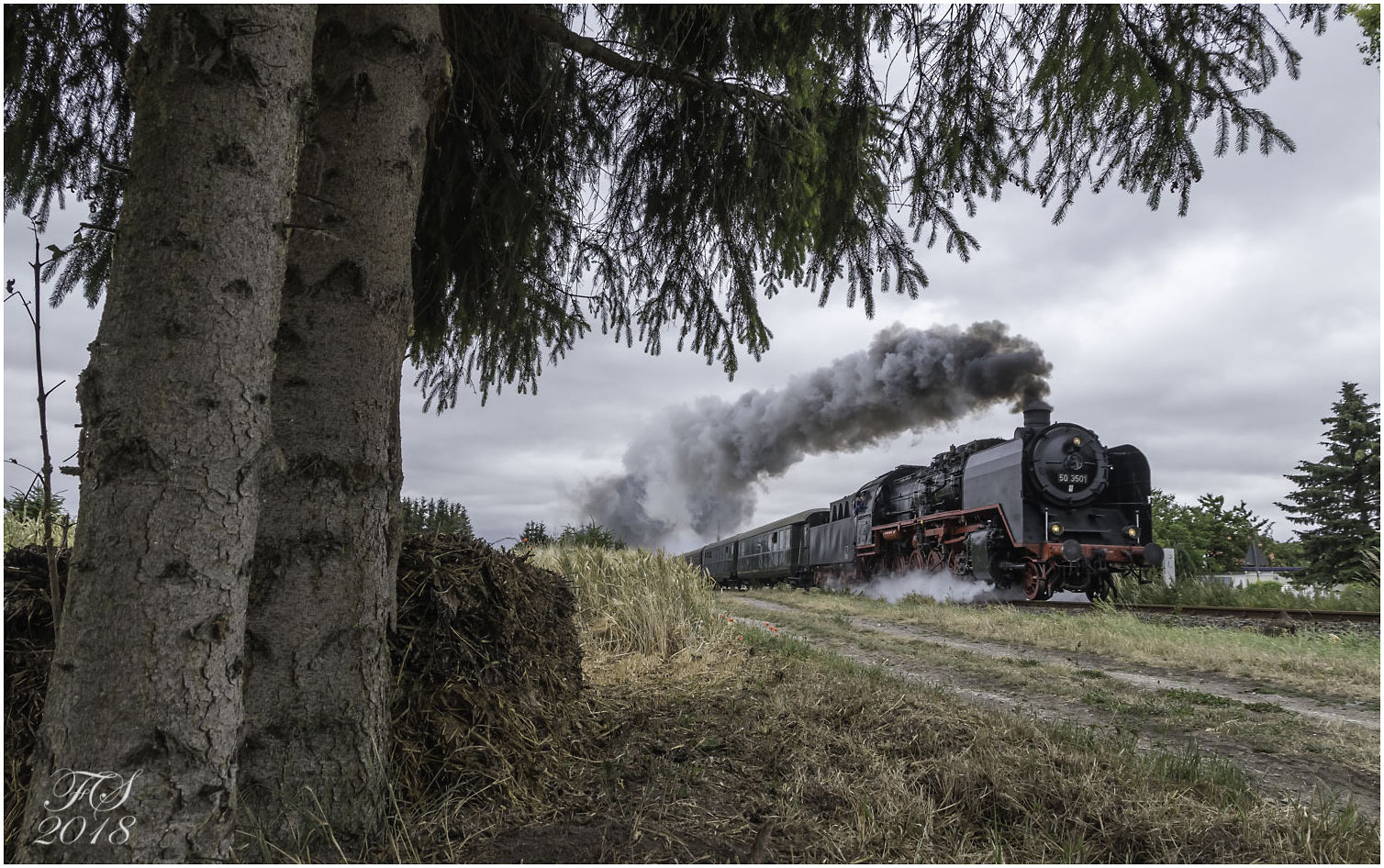 Eisenbahnromantik am Misthaufen