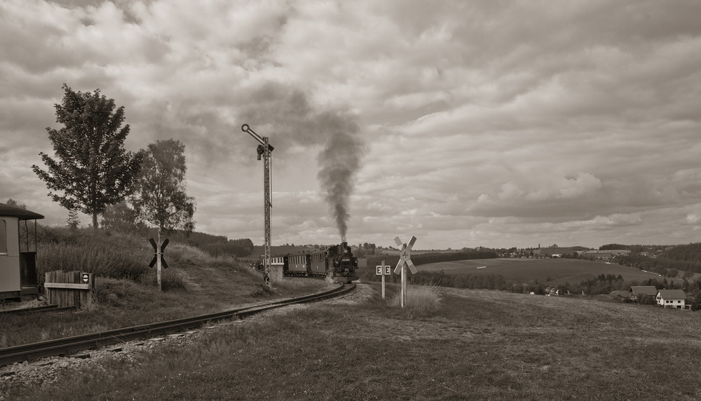 Eisenbahnromantik im Erzgebirge II