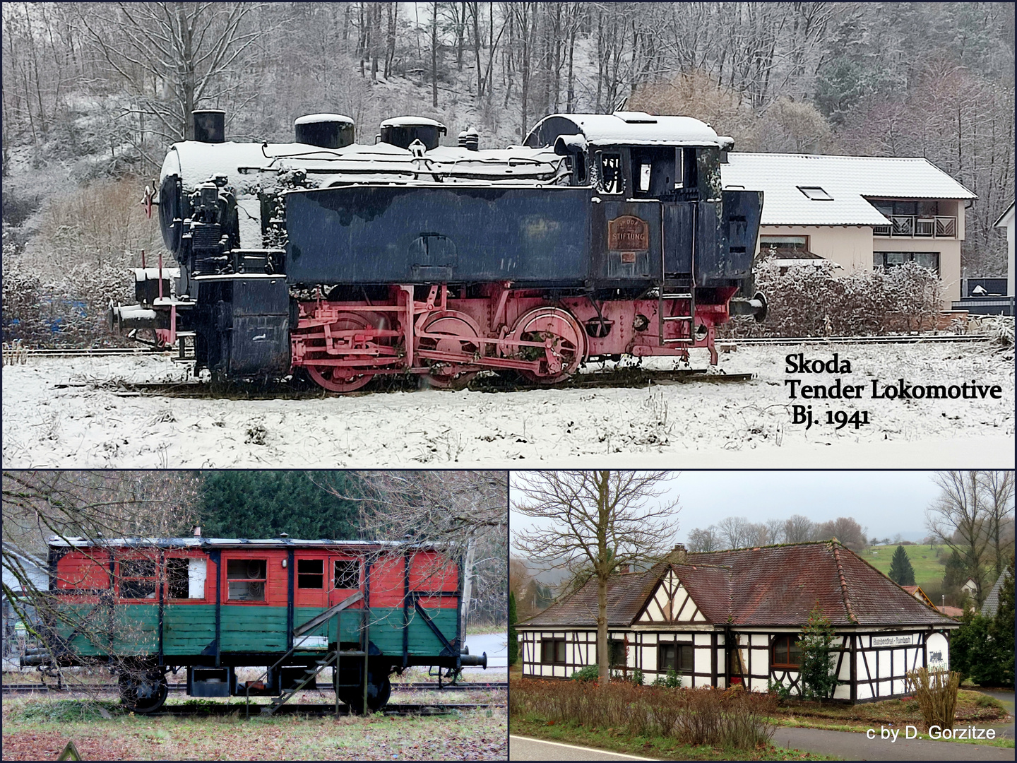 Eisenbahnromantik in der Südpfalz !