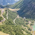 Eisenbahnserpentinen bei Alp Grüm